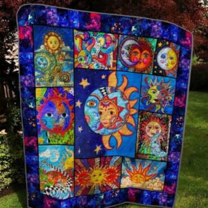 Moon And Sun Tnt0804 4 Quilt Blanket  Quilt